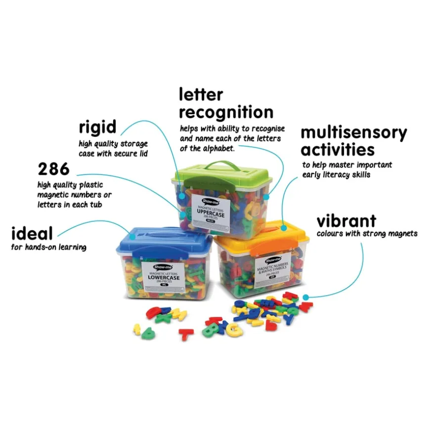 Magnetic Alphabet Letters 286pk