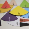 Magnetic Fraction Set - Round in 10 Colours