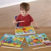 Magnetic Fun Fishing Jigsaw Puzzles 3pk