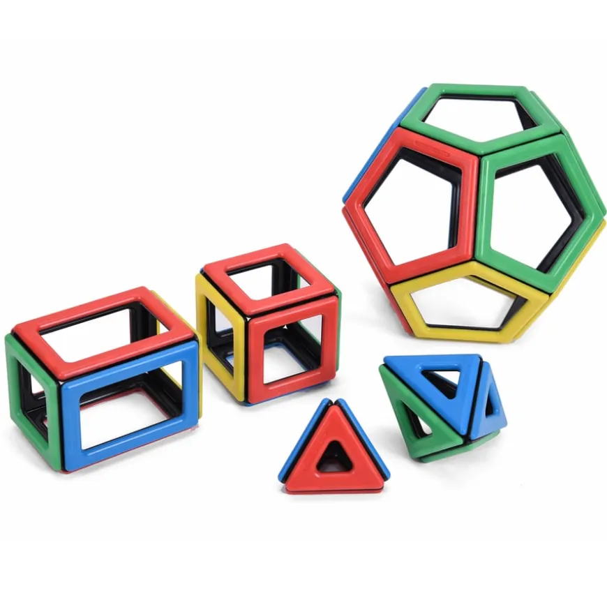 Magnetic Polydron Recycled Super Class Set