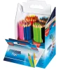 Maped School Peps Assorted Triangular Colouring Pencils 144pk