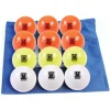 MasterSport Poly Vinyl Hockey Balls 12pk