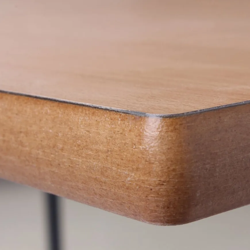 MDF Edge Trapezoidal Table 110x55cm