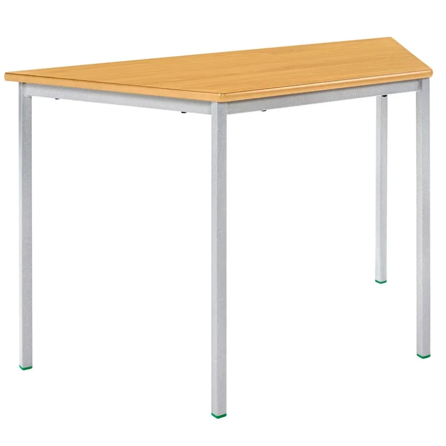 MDF Edge Welded Frame Trapezoidal Table
