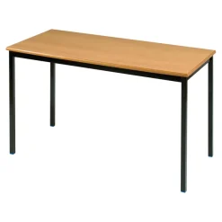 MDF Edge Weld Frame Rectangle Table 110x55cm