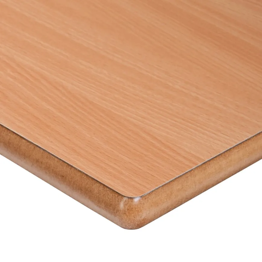 MDF Edge Weld Frame Rectangle Table 110x55cm