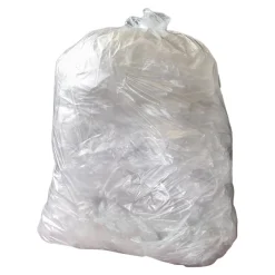 Medium-Duty Clear Refuse Sacks 200pk