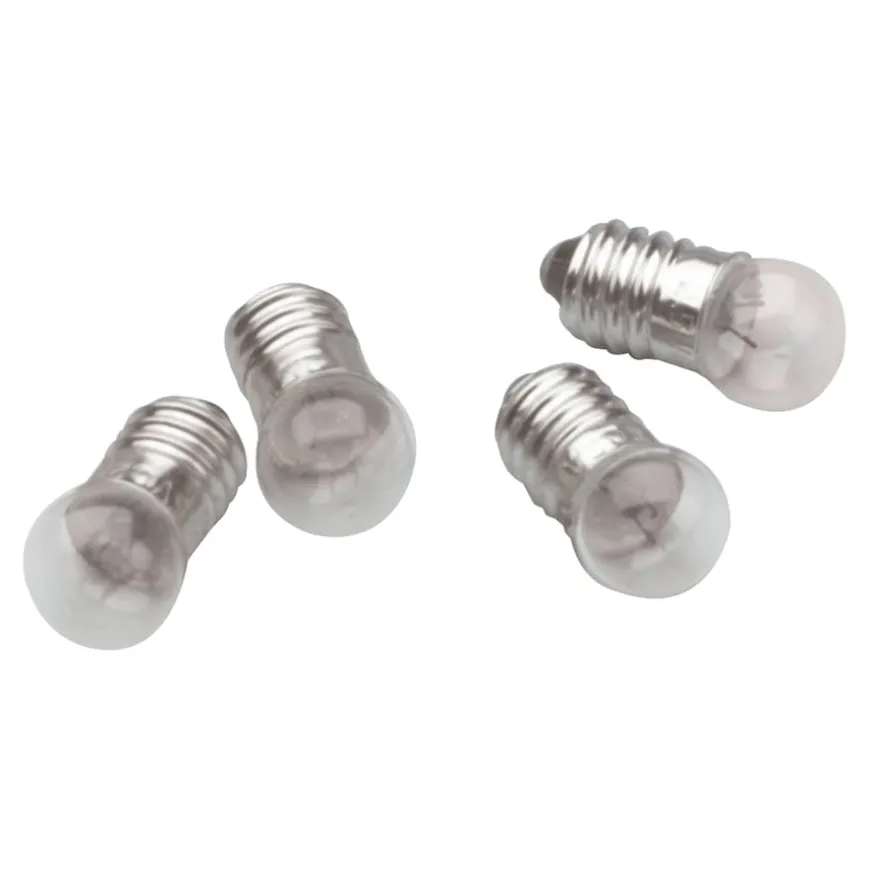 MES Round Screw Light Bulbs