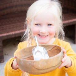 Messy Play Wooden Bowls 3pk