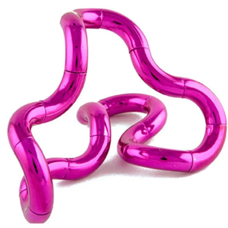 Metallic Smooth Tangle Fidget