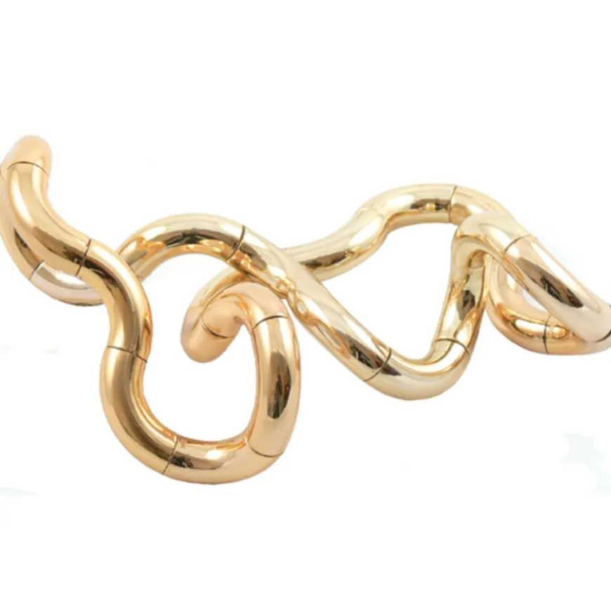 Metallic Smooth Tangle Fidget