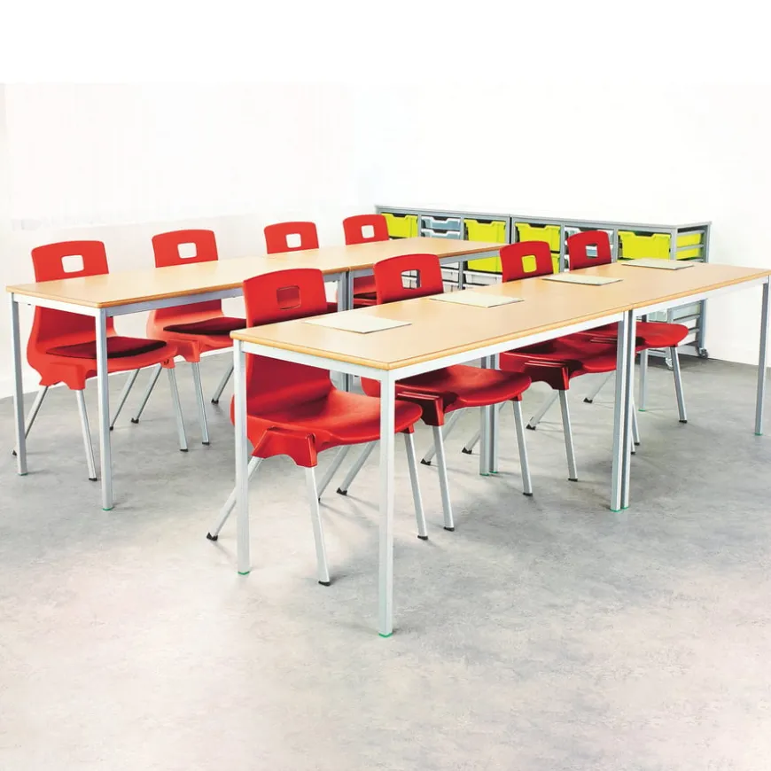 Metalliform ST Chair Seat height 260mm Charcoal Grey