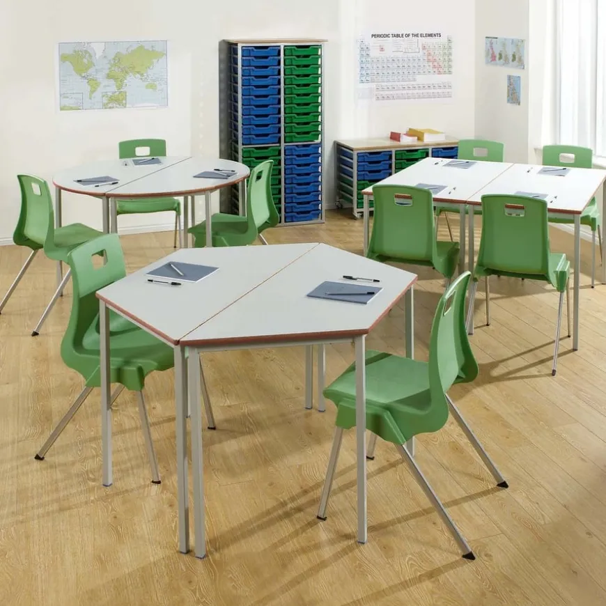Metalliform ST Chair Seat height 260mm Charcoal Grey