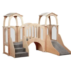 Millhouse Discovery Bridge Kinder Gym With Roof