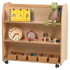 Millhouse Double-sided Storage Trolley with Shelving