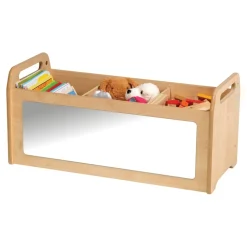 Millhouse Large Open Wooden Storage Box Easy Access