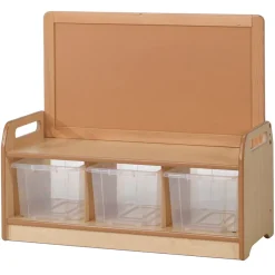 Millhouse Low Storage Unit W/ Display Board