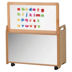 Millhouse Mobile Storage Magnetic Whiteboard