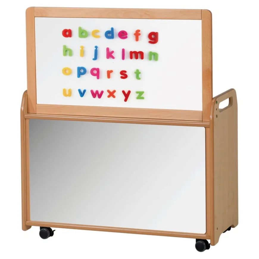 Millhouse Mobile Storage Magnetic Whiteboard