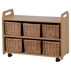 Millhouse Mobile Storage Unit and Mirror Back