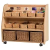 Millhouse Mobile Trolley W/ Display & Mirror Back