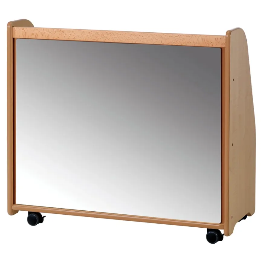 Millhouse Mobile Trolley W/ Display & Mirror Back