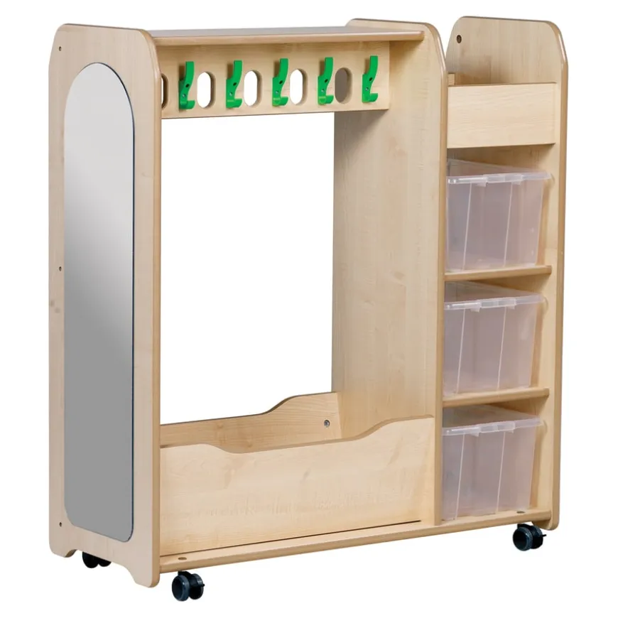 Millhouse Preschool Dressing Up Mini Zone Maple