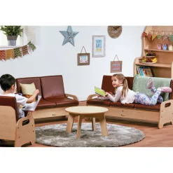 Millhouse Small Round Wooden Table