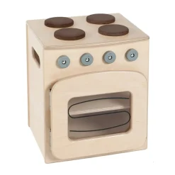 Millhouse Toddler Natural Wooden Play Kitchen 4pc