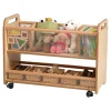 Millhouse Wooden Mobile Storage Unit H660 x W900 x D400mm