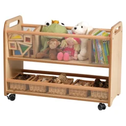 Millhouse Wooden Mobile Storage Unit H660 x W900 x D400mm