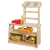Millhouse Wooden Role Play Toddler Market Stall