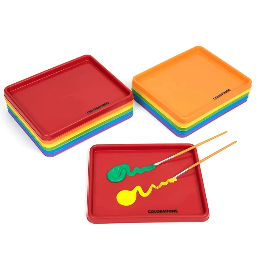 Mini Art Trays Assorted 12pk