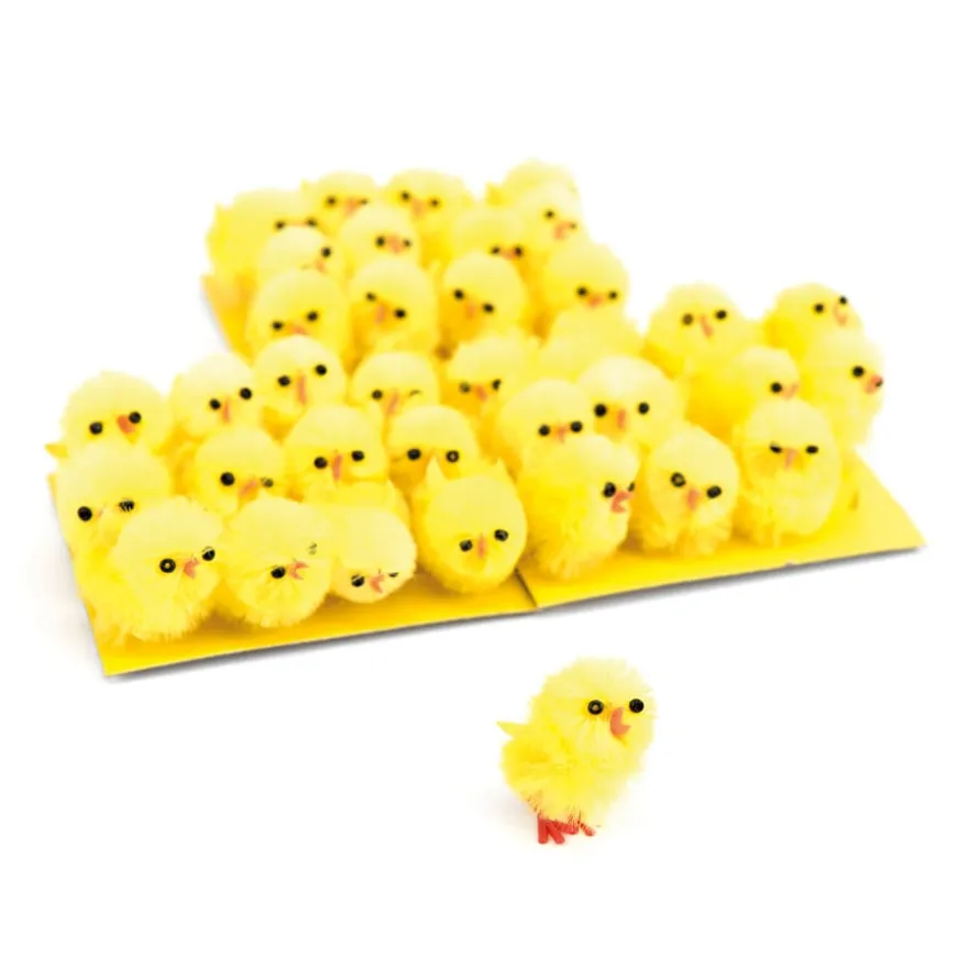 Mini Fluffy Easter Chicks 36pk
