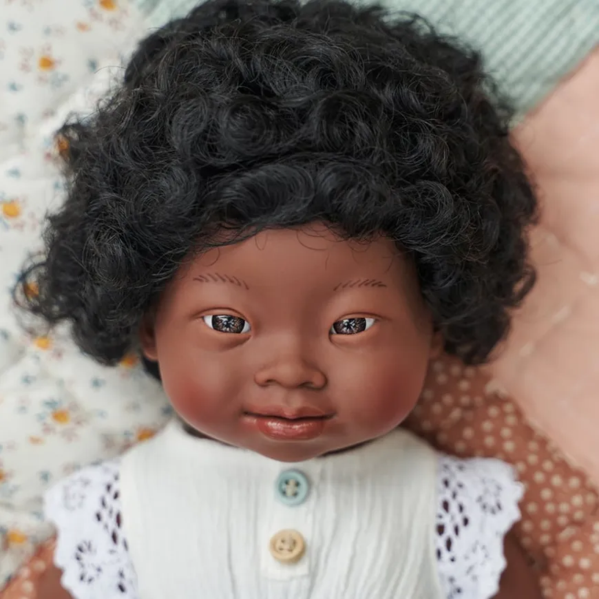 Miniland Baby Doll Down Syndrome Nia 38cm
