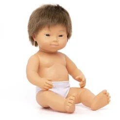 Miniland Baby Doll Down Syndrome Noah 38cm