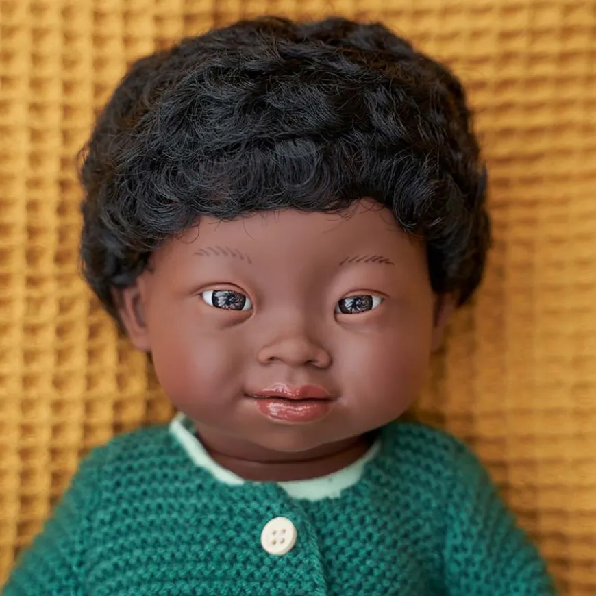 Miniland Baby Doll Down Syndrome Jaden 38cm