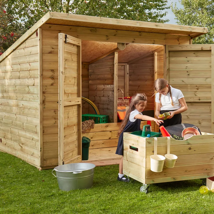 Mini Loose Parts Store and Cart