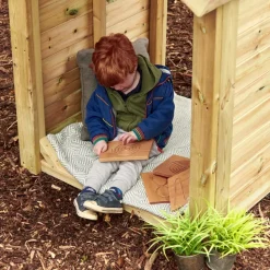 Mini Outdoor Wooden Hut