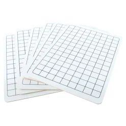 Mini Whiteboards with Grid Squares