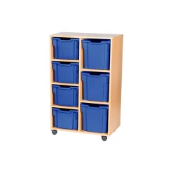 Mobile Double Tray Unit Combination 7