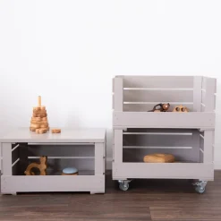 Mobile Stacking Crates