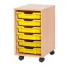 Mobile Tray Storage Unit 6 Trays