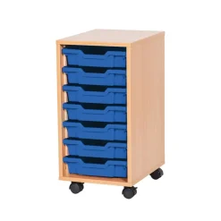 Mobile Tray Storage Unit 7 Trays
