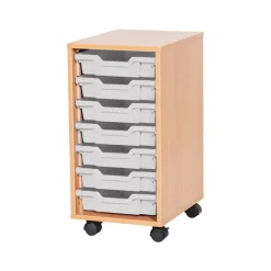 Mobile Tray Storage Unit 7 Trays