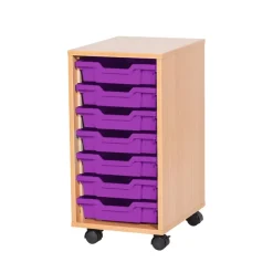 Mobile Tray Storage Unit 7 Trays