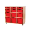 Mobile Triple Tray Unit Combination 12