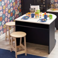 Modern Living Breakfast Bar Island Navy