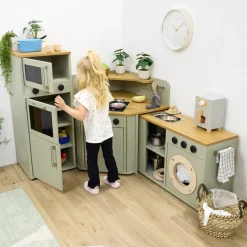 Modern Living Corner Packaway Kitchen Sage
