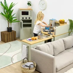 Modern Living Corner Packaway Kitchen Sage